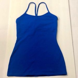 Lululemon Power Y Luon Racerback Tank Size 6